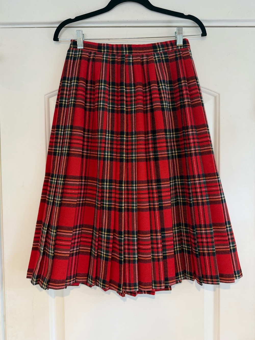 Vintage Rhapsody Pleated Tartan Skirt - 27